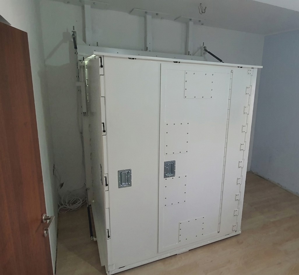 Home interior showing structural strength